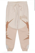 COOKIES Mont Blanc Fleece Sweatpants With Contrast Panel And Applique Artwork size m