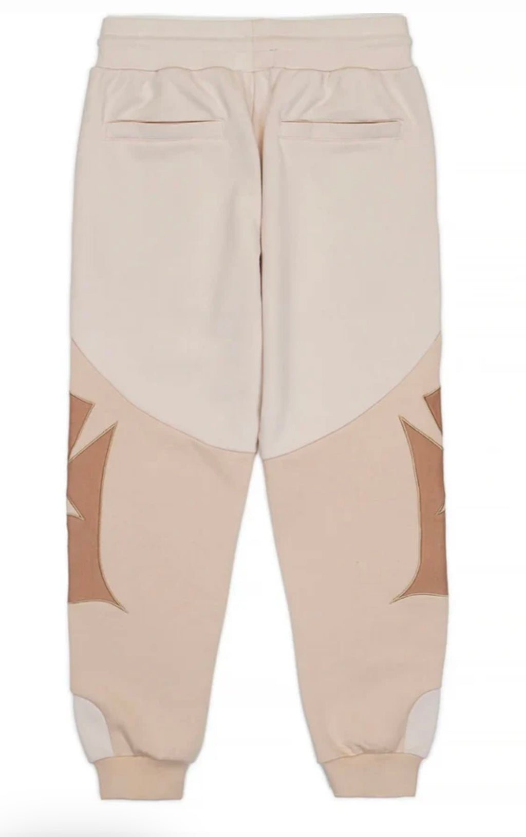 COOKIES Mont Blanc Fleece Sweatpants With Contrast Panel And Applique Artwork size m