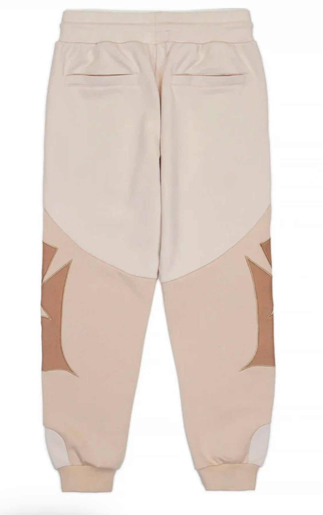 COOKIES Mont Blanc Fleece Sweatpants With Contrast Panel And Applique Artwork size m